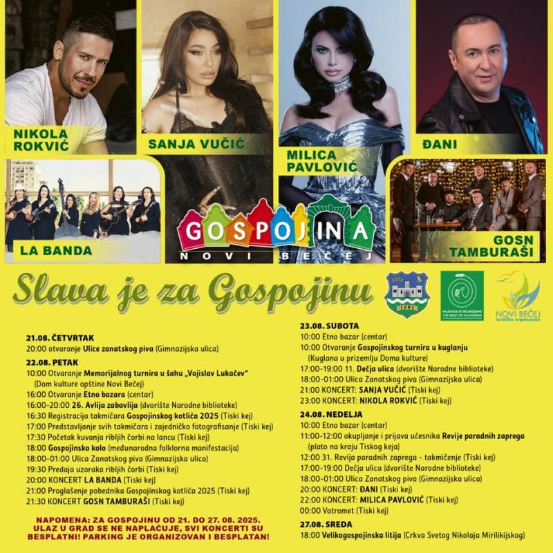 Velika Gospojina Novi Bečej